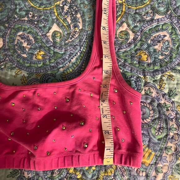 Skims Rhinestone Bralette Size Small - Picture 5 of 6